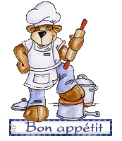 Bon appétit ours cuisinier